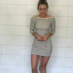 Edith A. Miller Ribbed Dress- Made in the USA